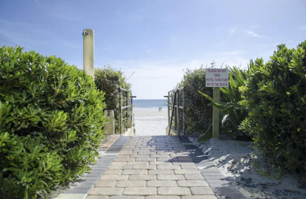 Ocean Side Inn Studios دايتونا بيتش المظهر الخارجي الصورة